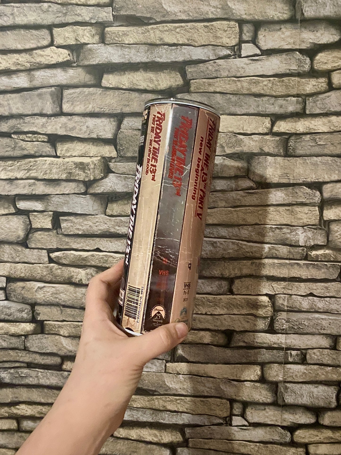Jason VHS Collection Metal Tumbler