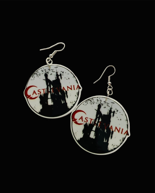 Vampire Castle Earrings