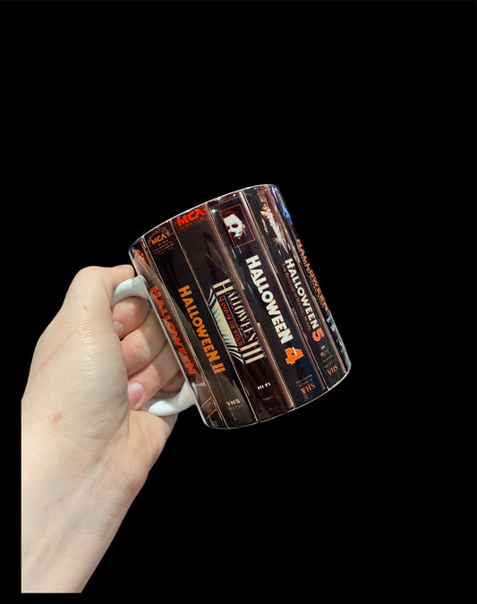 Halloween VHS Mug