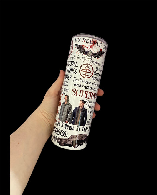 Supernatural Doodle Tumbler