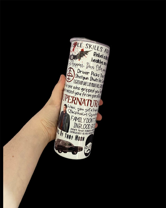 Supernatural Doodle Tumbler