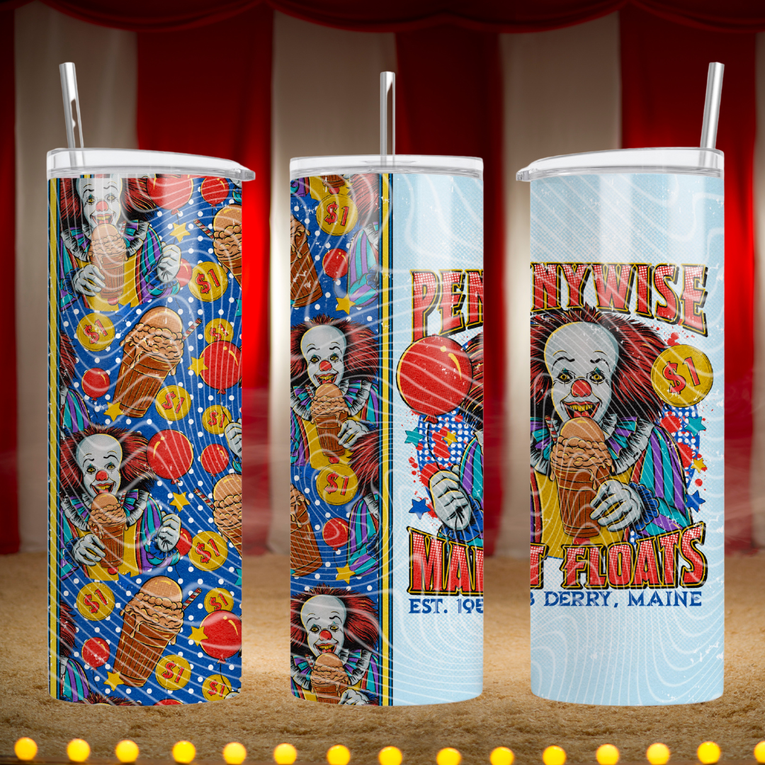 Pennywise Float Metal Tumbler