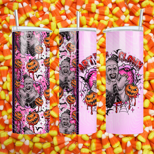 Pink is ART Metal Tumbler