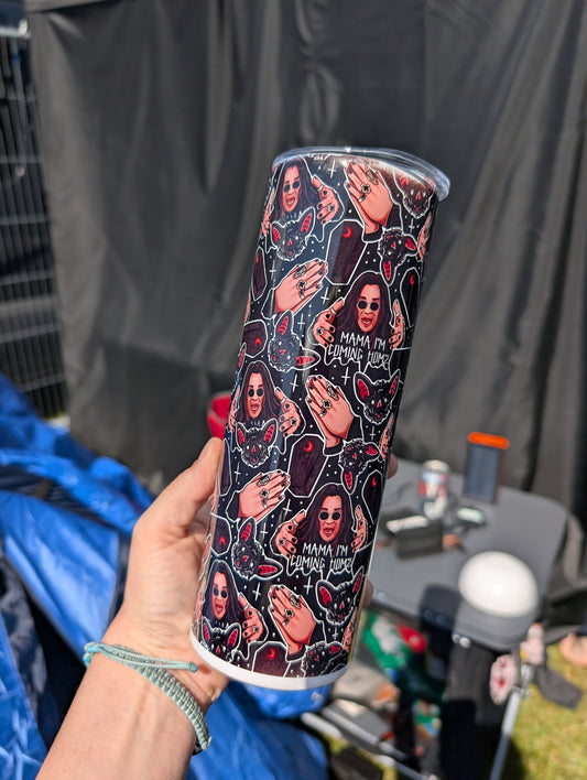 Heavy Metal Legend Ozzy Stainless Steel Tumbler