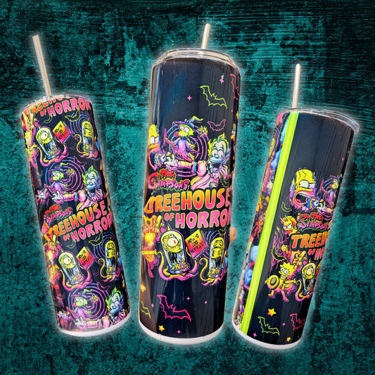 Treehouse of Horror Metal Tumbler