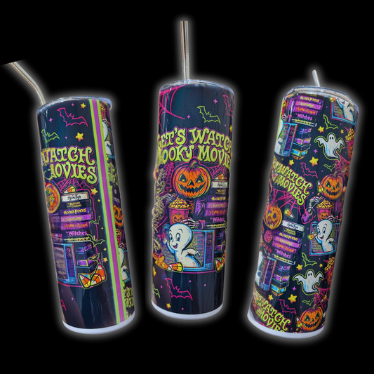 Let's Get Spooky Metal Tumbler