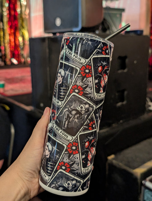 Emo Band Inspired Tumbler