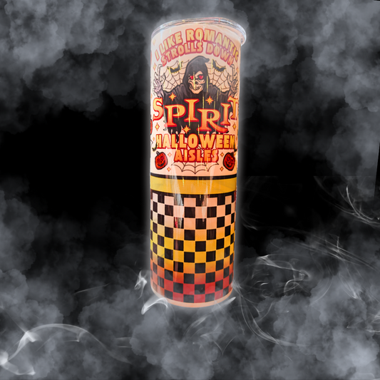 Halloween Store Metal Tumbler