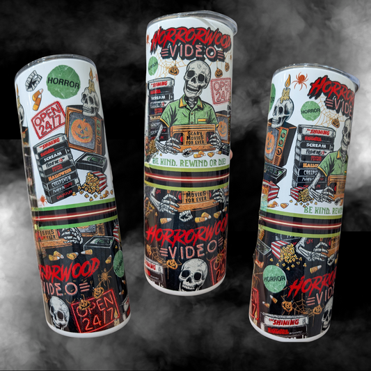 Horror Movie VHS Drinkware