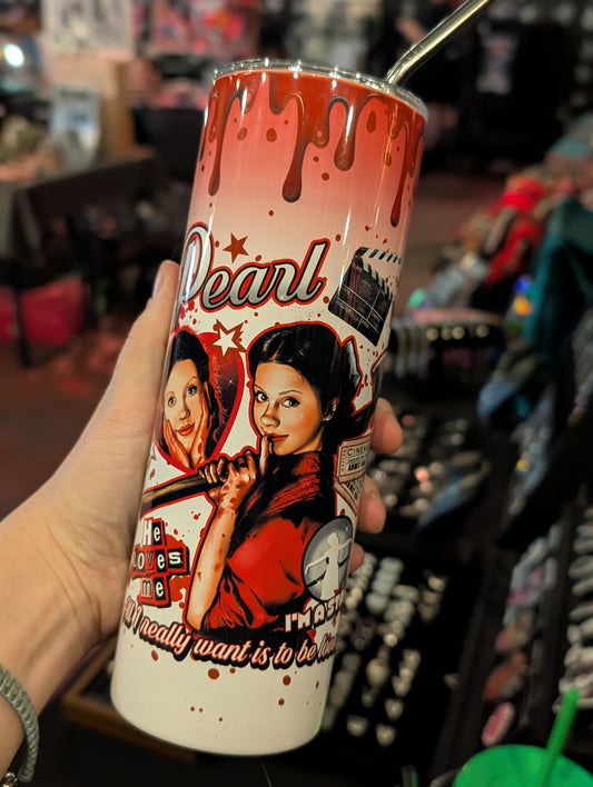 Pearl inspired Tumbler