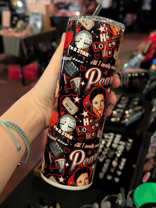 Pearl inspired Tumbler