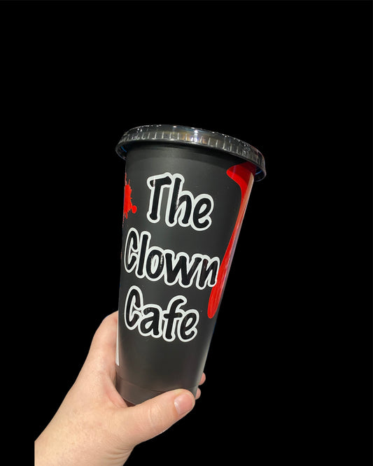 Sunflower Clown Cold Coffee Cup