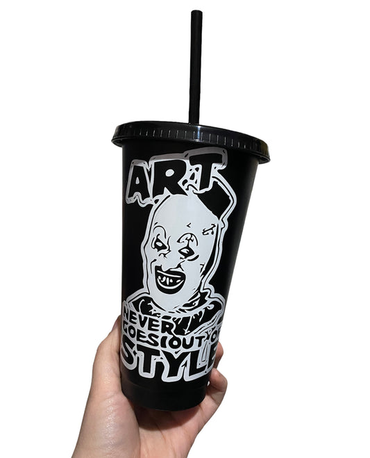 Art Cold Coffee Cup