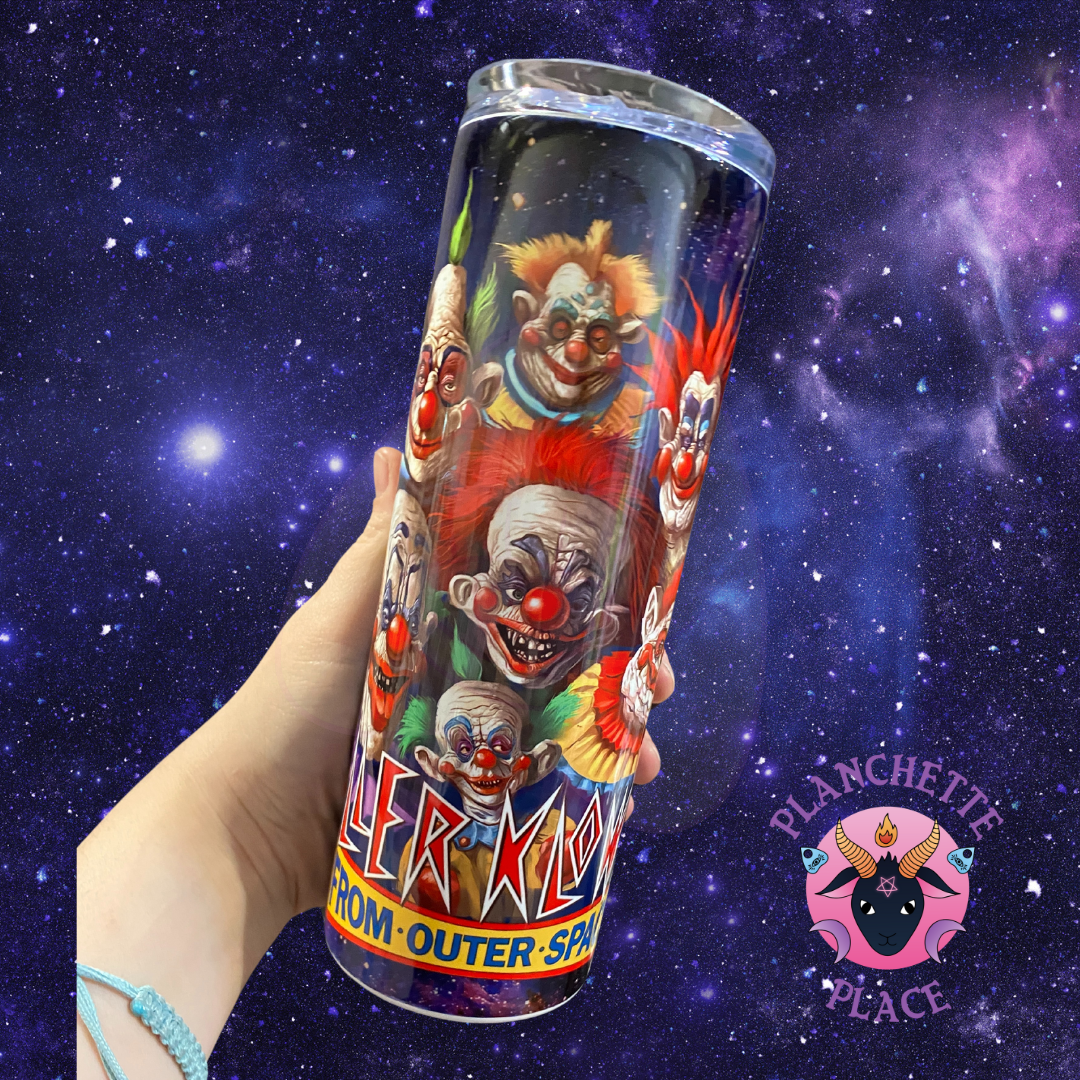 Killer Klown Metal Tumbler