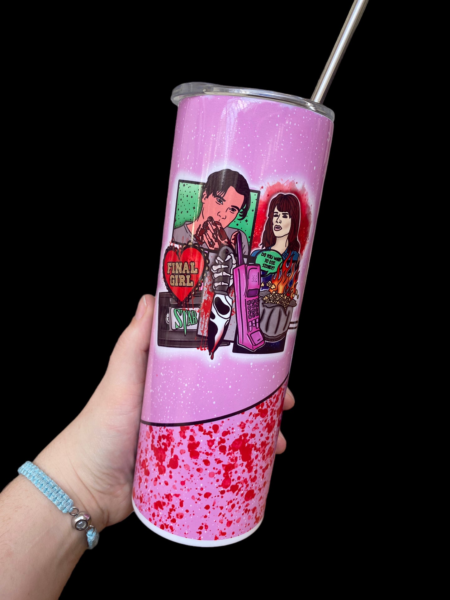 Final Girl Metal Tumbler