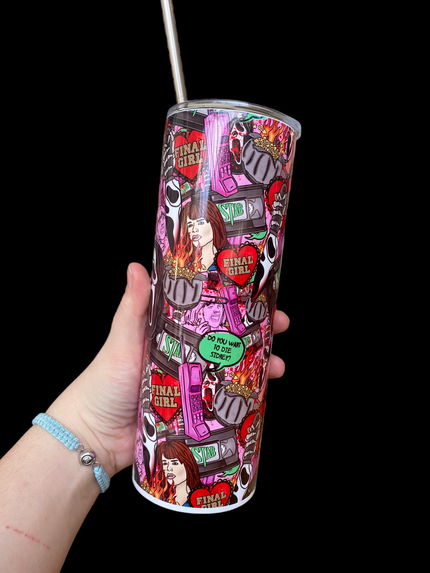 Final Girl Metal Tumbler