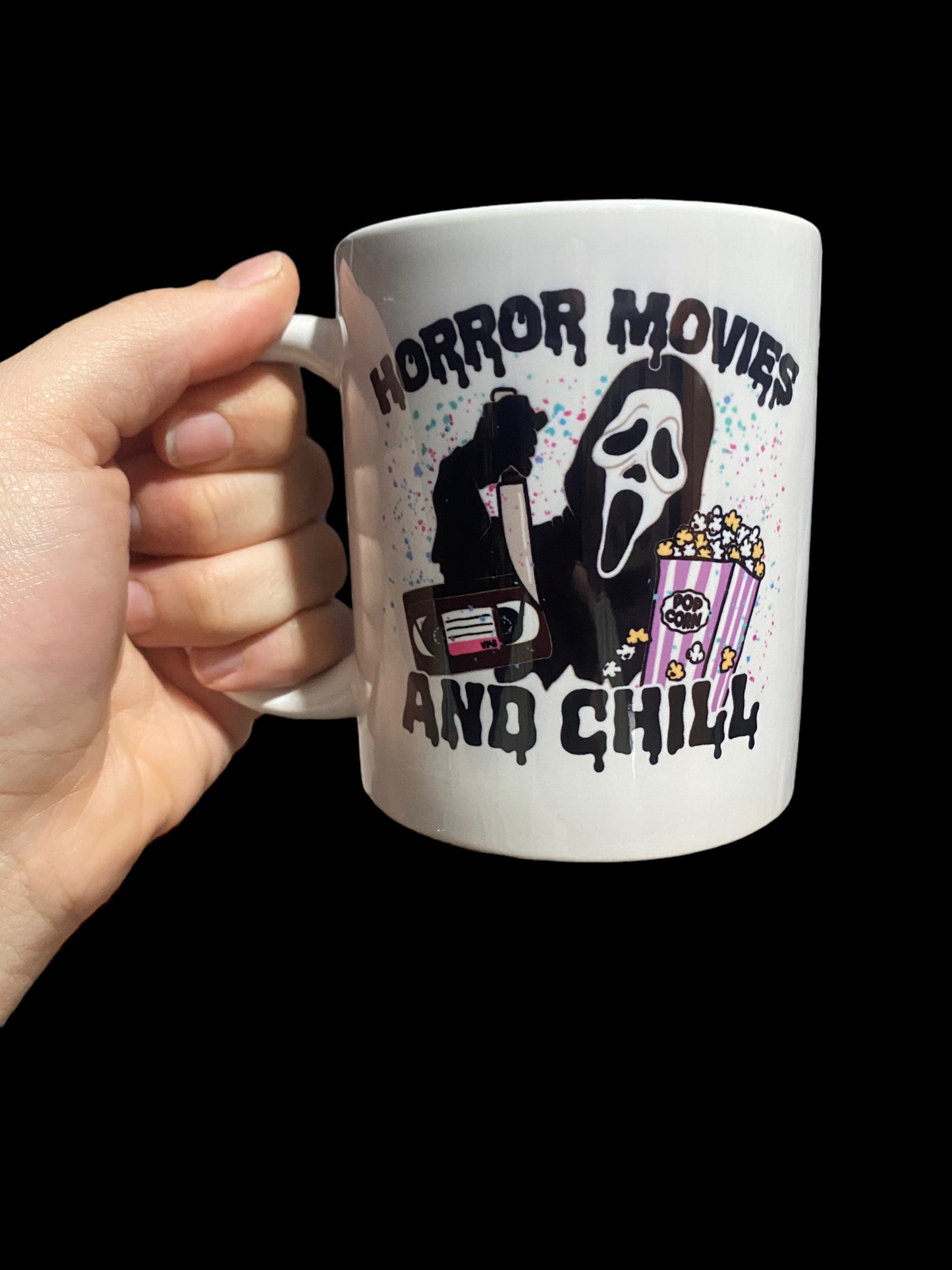 Horror Movies And Chill Mug