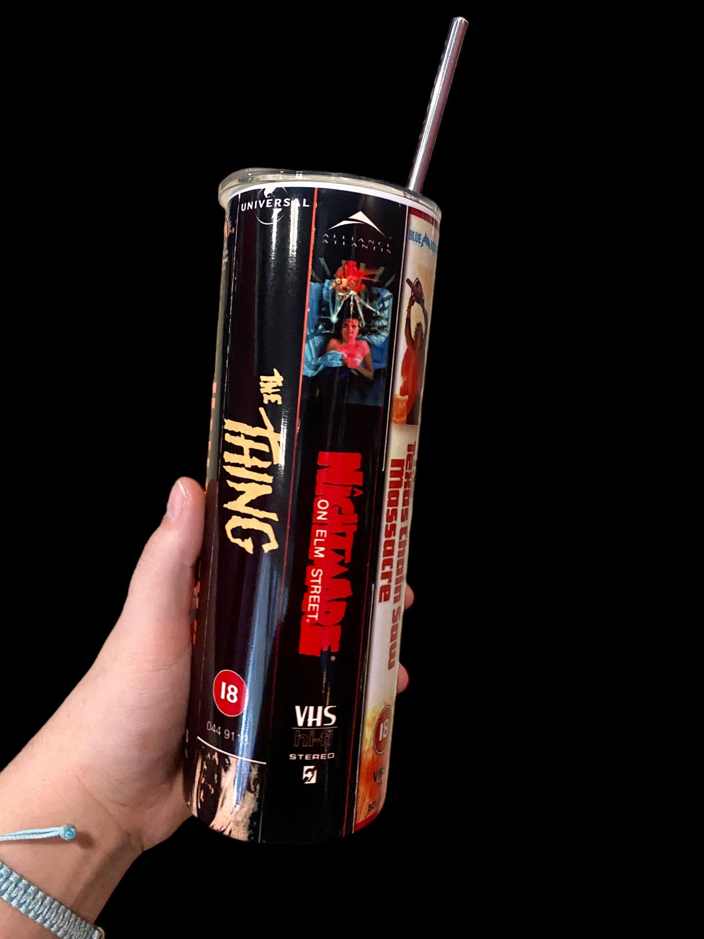 Horror Classics VHS Tumbler