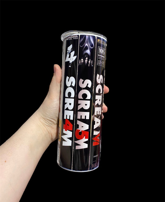 Scream VHS Tumbler