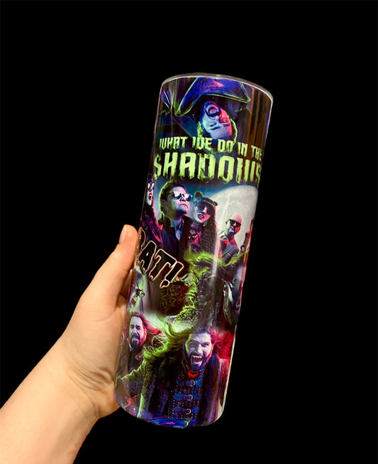 What We Do In The Shadows Metal Tumbler