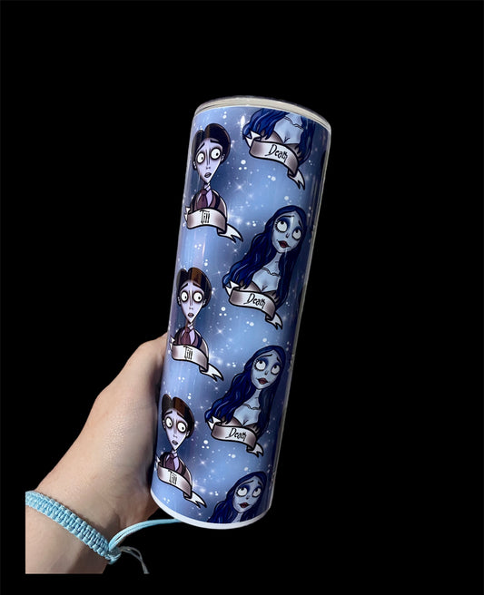 Corpse Bride Metal Tumbler