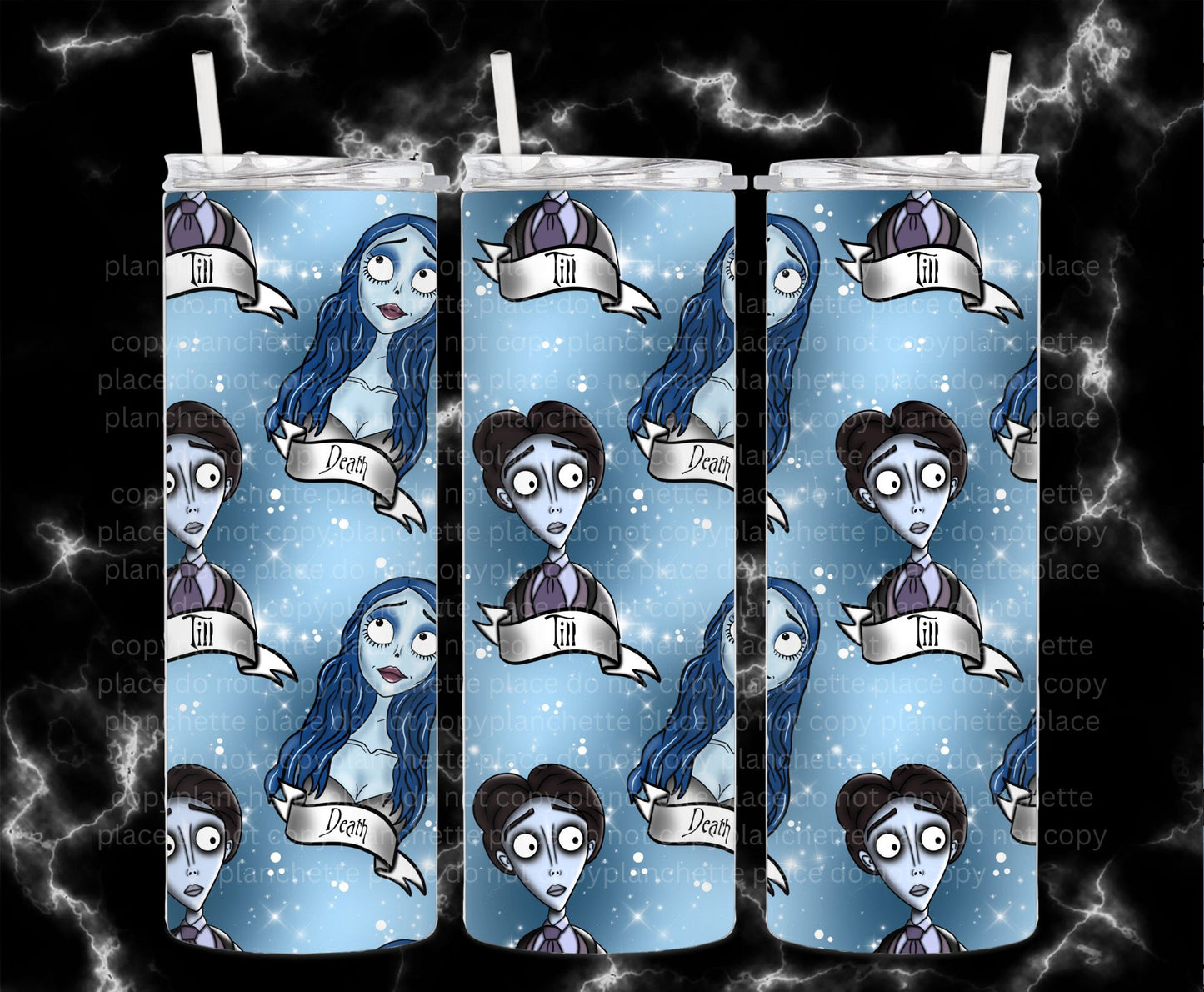 Corpse Bride Metal Tumbler