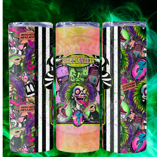 BeetleJuice Metal Tumbler