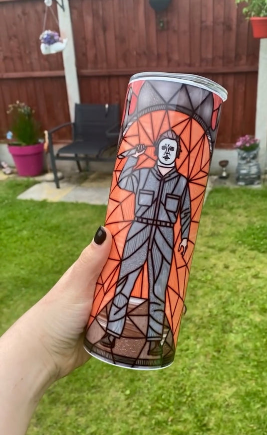 Halloween Stain Glass Tumbler